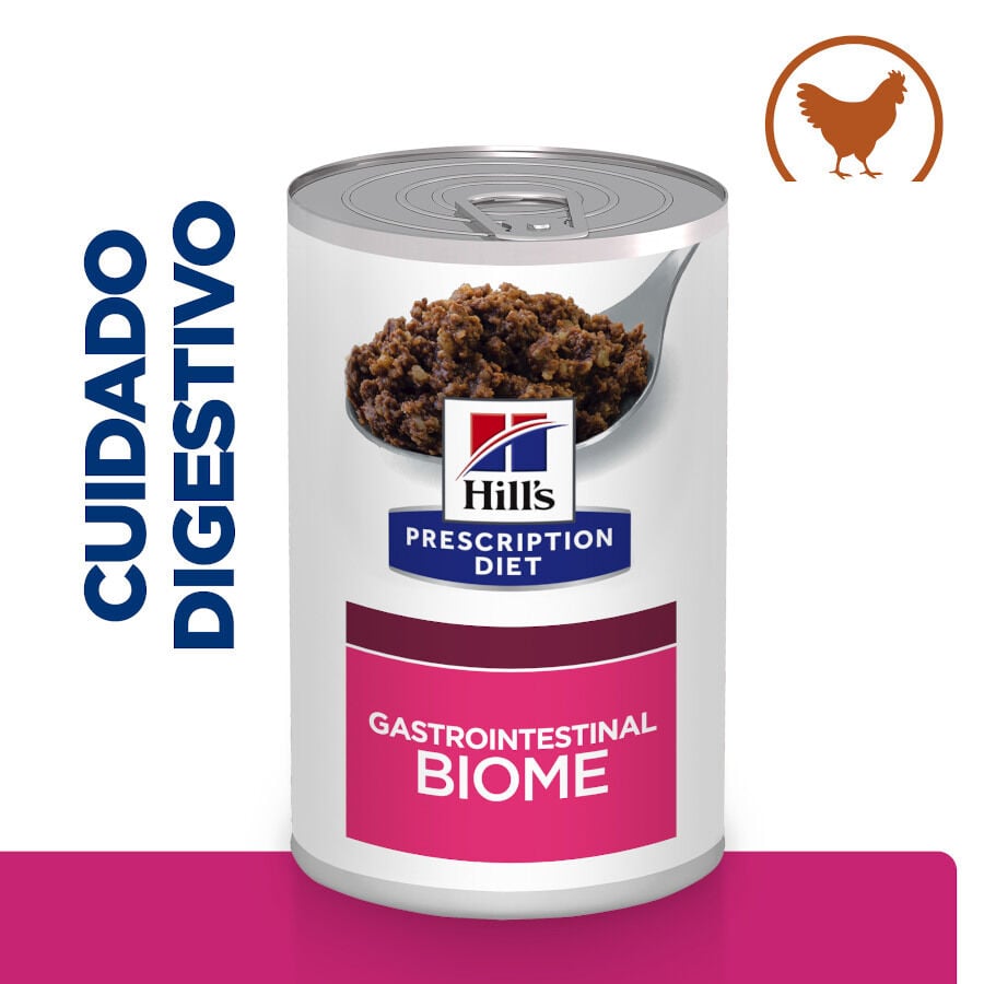 370 g Hill's Prescription Diet Gastrointestinal Biome Frango lata para c&atilde;es, , large Imagem n&uacute;mero 1